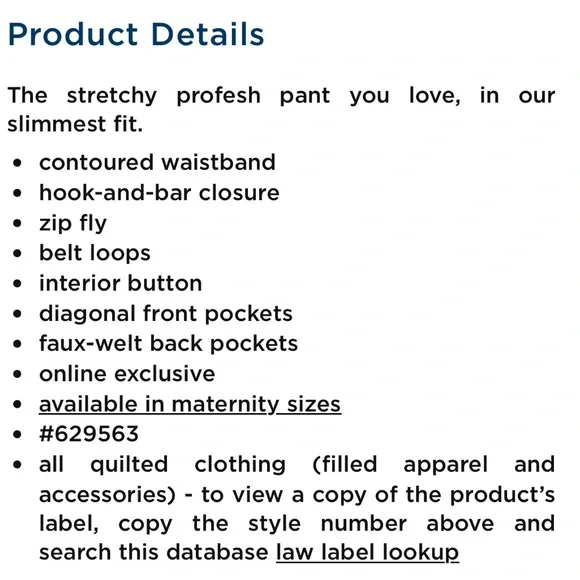 Old Navy High-Waisted Pixie Pants - In the Navy Blue for Office - Picture 4 of 5